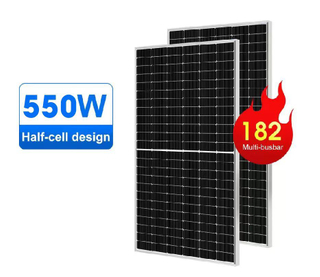 太阳能电池板 550 瓦单晶太阳能电池板 540W 550W 光伏电池板