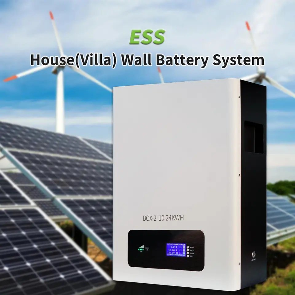 智能住宅太阳能储能系统 - 48V 200ah 锂电池